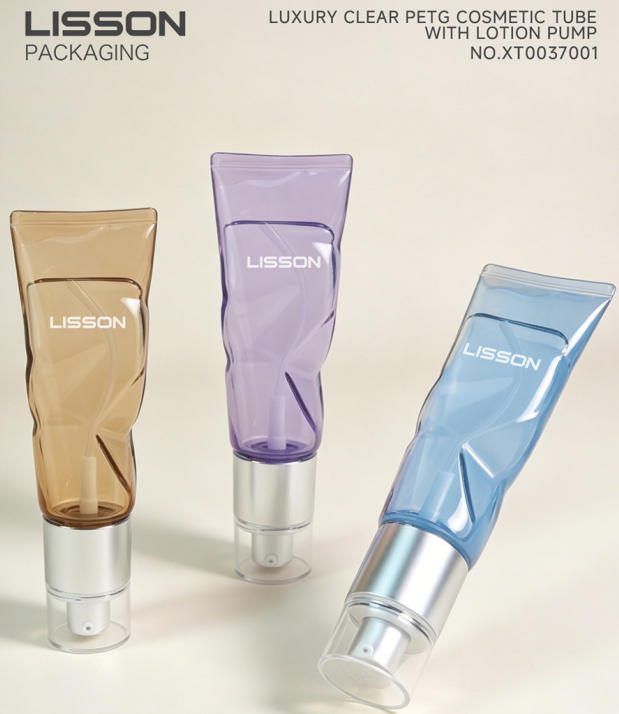 30ml clear petg cosmetic tube 30ml clear petg cosmetic tube