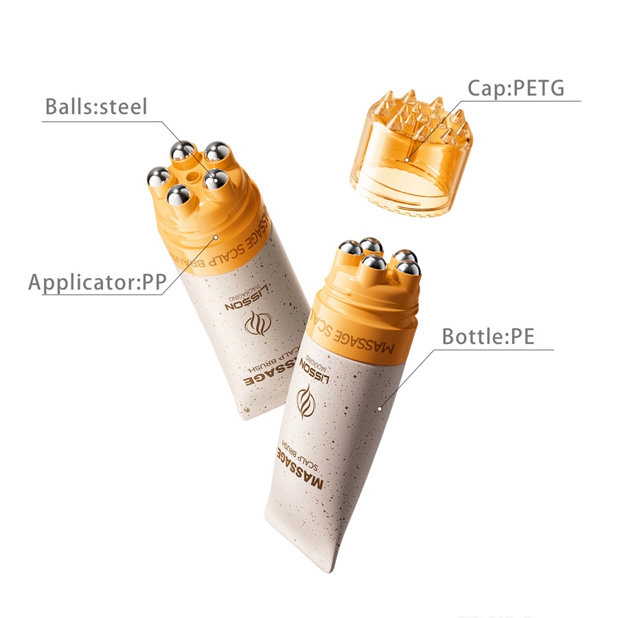 Empty Hair Roller Ball Bottle Packaging Empty Hair Roller Ball Bottle Packaging