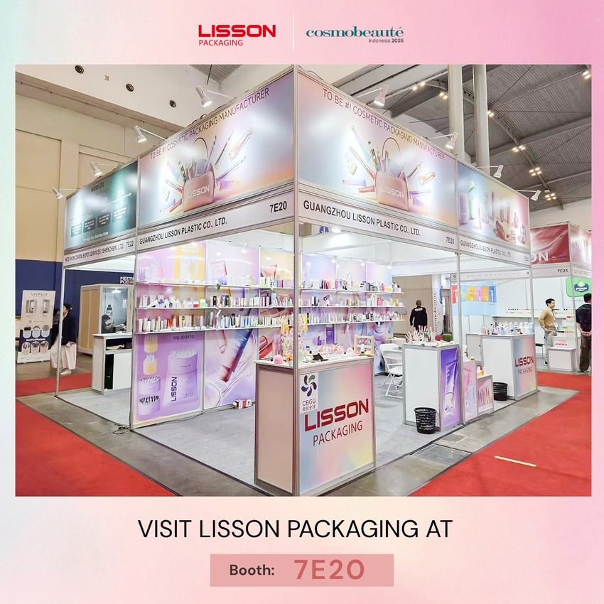 LISSON PackagingがCosmobeauté Indonesia 2026で輝きを放つ ― ブース7E20にて、幅広い化粧品パッケージソリューションをご紹介